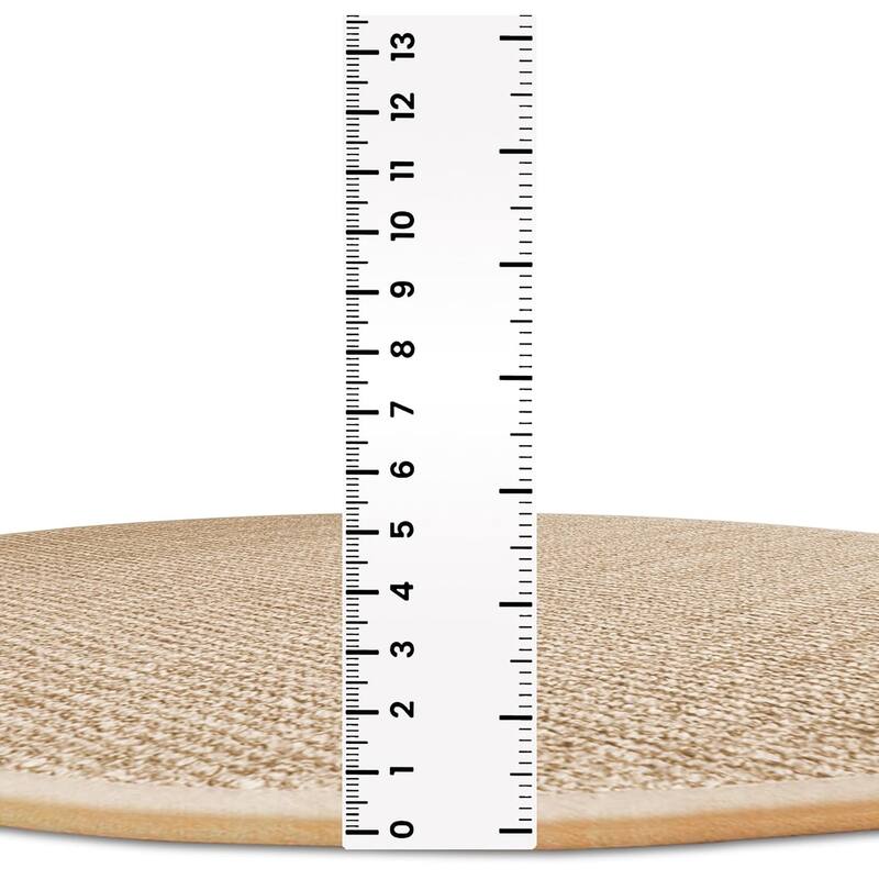 Delara Handwoven Boucle Area Rug, 100% Natural Texture & Lasting Durability for Modern High-Traffic Areas like Living Rooms