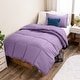 preview thumbnail 96 of 138, Bare Home Hypoallergenic Down Alternative Comforter Set Twin - Twin XL - Lavender