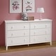 Taylor & Olive Snowberry 6-drawer Pine Wood Tall Storage Dresser - On ...