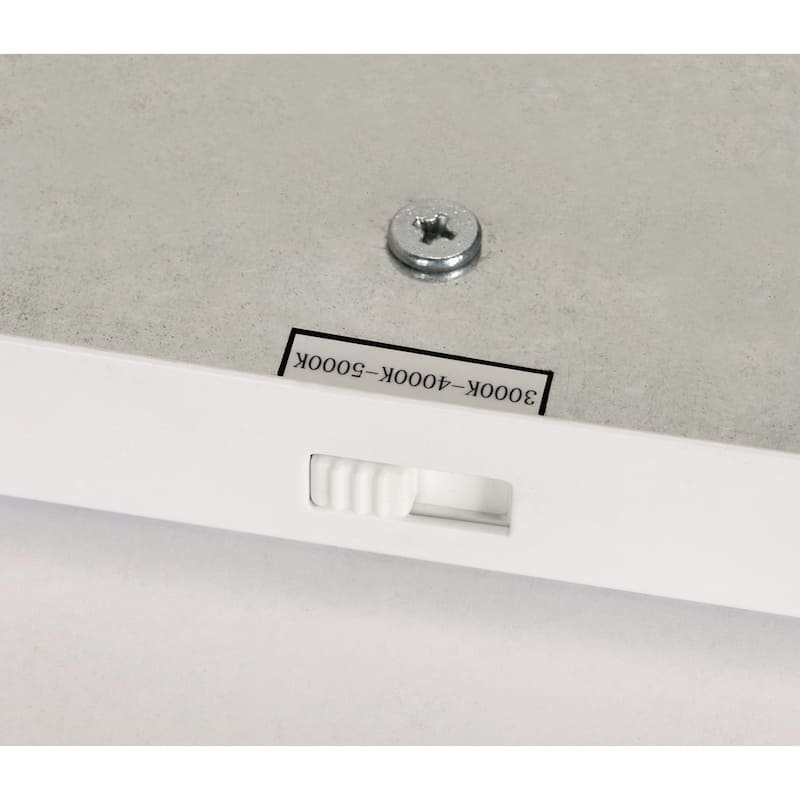 Lugano 48"x12" LED Linear Flush Mount Light - 48"L x 12"W x 1"H