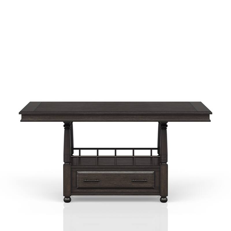 Deep Coffee Counter Height Dining Table