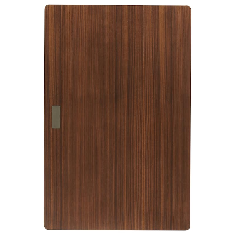 Blanco 17.43-in L x 11.375-in W Wood Cutting Board in Walnut - 11.38 x 17.44