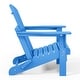 preview thumbnail 57 of 166, Laguna Fade Resistant All Weather Outdoor Patio Folding Adirondack Chair