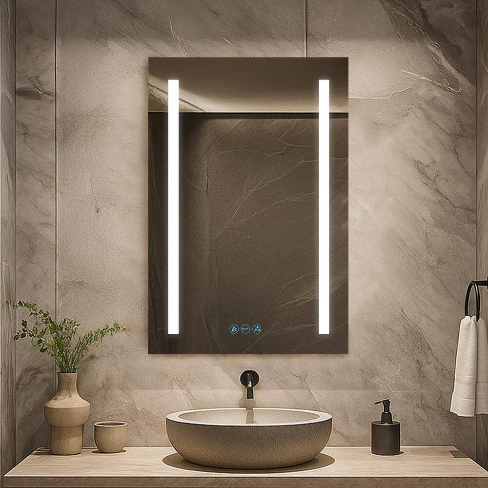 Blossom Bathroom LED Lighted Medicine Cabinet with Mirror, Anti-Fog & Dimmable Lighting, Wall or Recessed Mount
