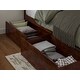 preview thumbnail 12 of 157, AFI Nantucket Platform Bed with Matching Footboard & Storage Drawers