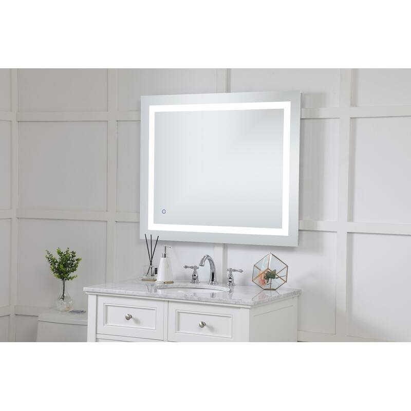 Strick & Bolton Sabella Hardwired LED Mirror - Silver