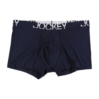 Jockey Mens 1 Pair Underwear Boxer Briefs, Blue, X-Large
