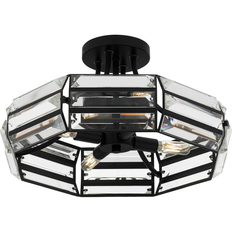 Quoizel Semi-Flush Mount Four Light Semi Flush Mount