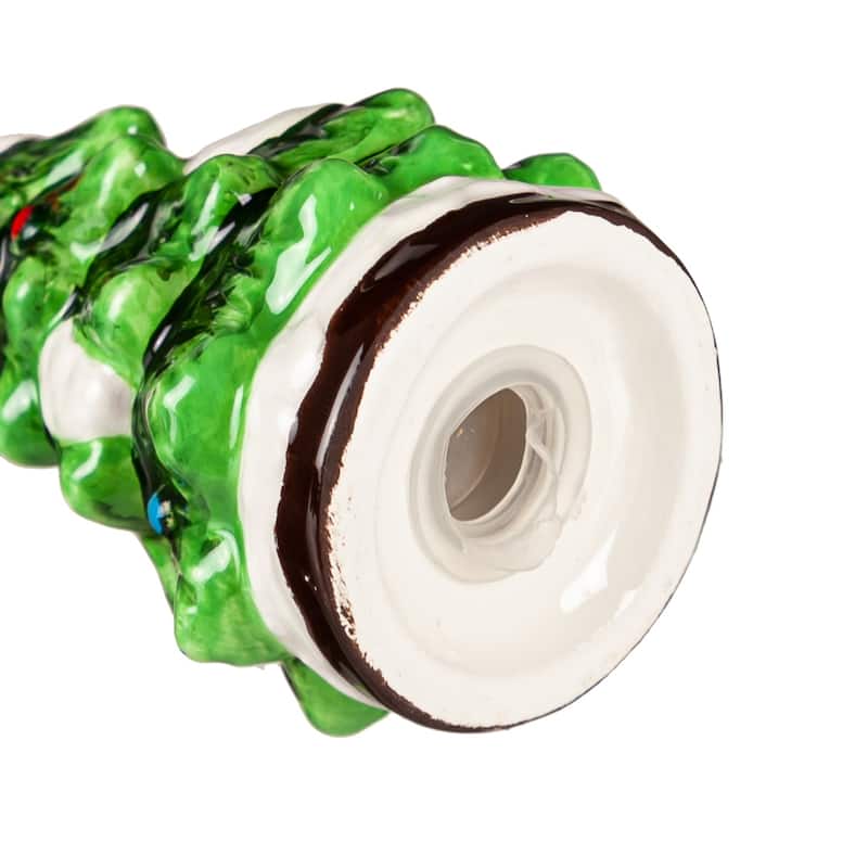 Ceramic Christmas Tree with Cardinal Salt and Pepper Shaker Set