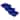 Romanoff Stowaway 3" Letter Tray no Lid, Blue, Pack of 3