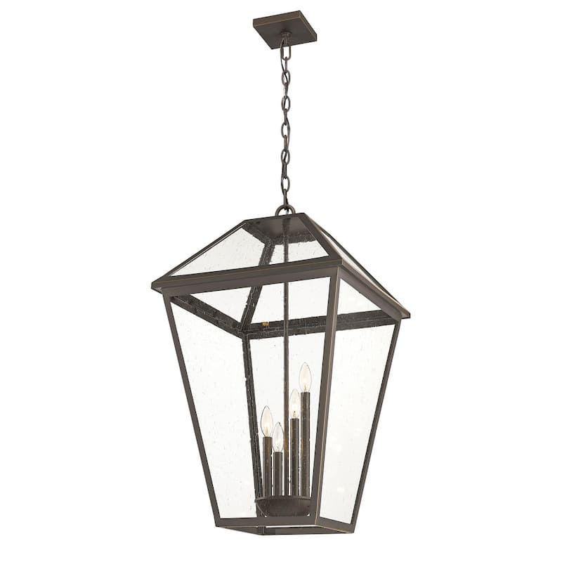Z-Lite 579CHXLX Talbot 4 Light 20" Wide Semi-Flush Marine Grade