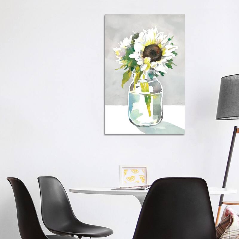iCanvas "Sunflower I" by Theresa Heidel Canvas Print - 40x26x1.5