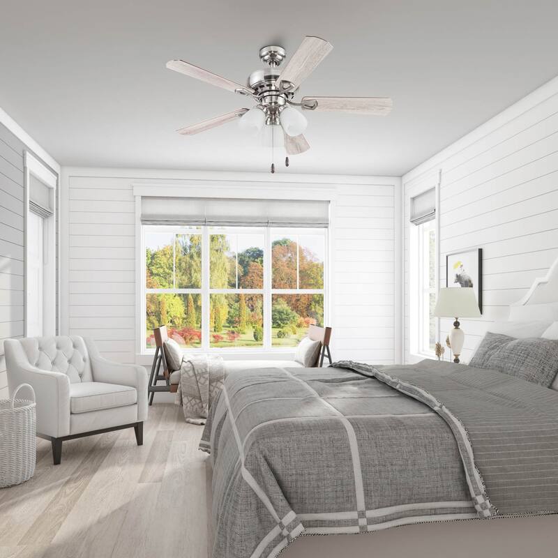 44" Prominence Home Miller Park Indoor Ceiling Fan, Espresso Bronze - 44