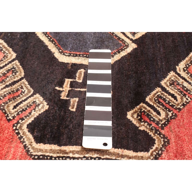 ECARPETGALLERY Hand-knotted Konya Anatolian Black Wool Rug - 4'1 x 6'3