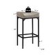 preview thumbnail 3 of 13, Bar Stool Set 2PC(16.1''W*12.2''D*28.7''H)