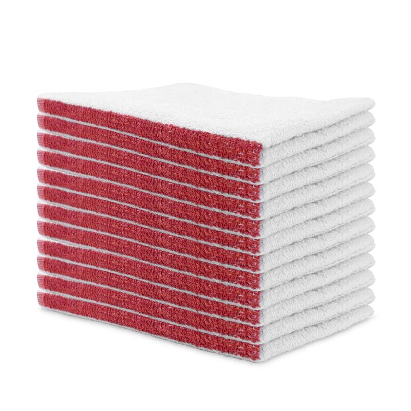 Arkwright Qwick Wick 12-Piece Bar Mop Towels - 16x19