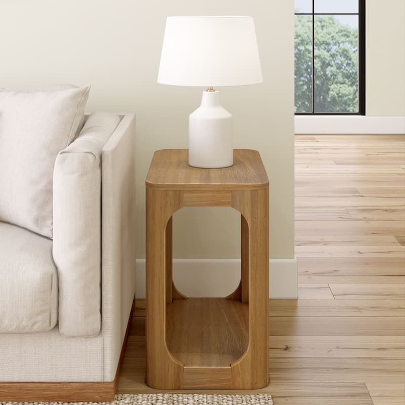 Plank and Beam Forma Rectangular Side Table - 25"