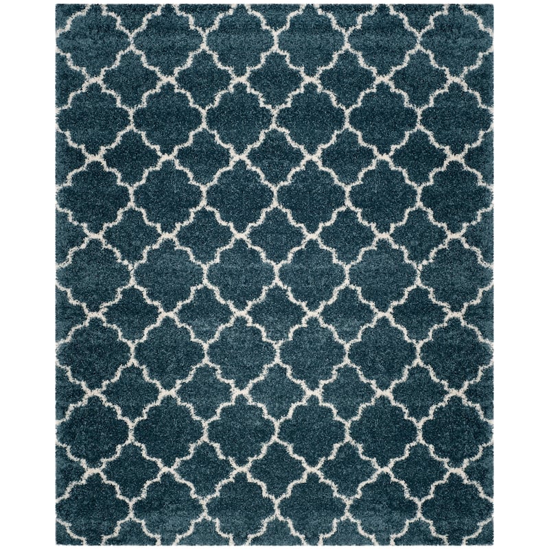 SAFAVIEH Hudson Shag Jeryl Glam Trellis 2-inch Area Rug