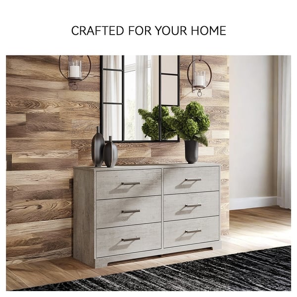 white christmas dresses Signature Design by Ashley Shawburn EB4123-231 Six Drawer Dresser main image 0