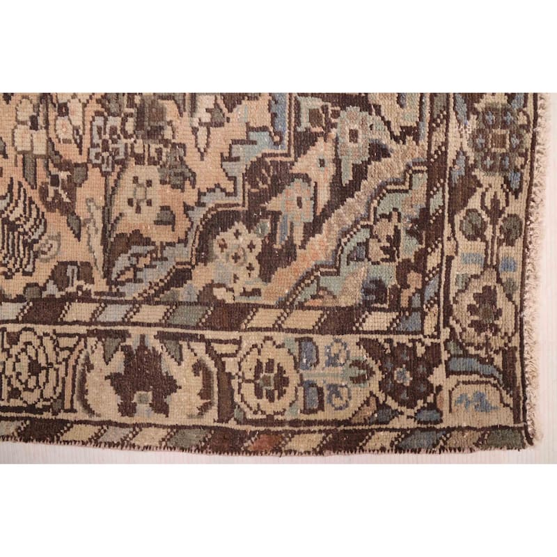 ECARPETGALLERY Hand-knotted Antalya Vintage Copper Wool Rug - 4'2 x 6'8