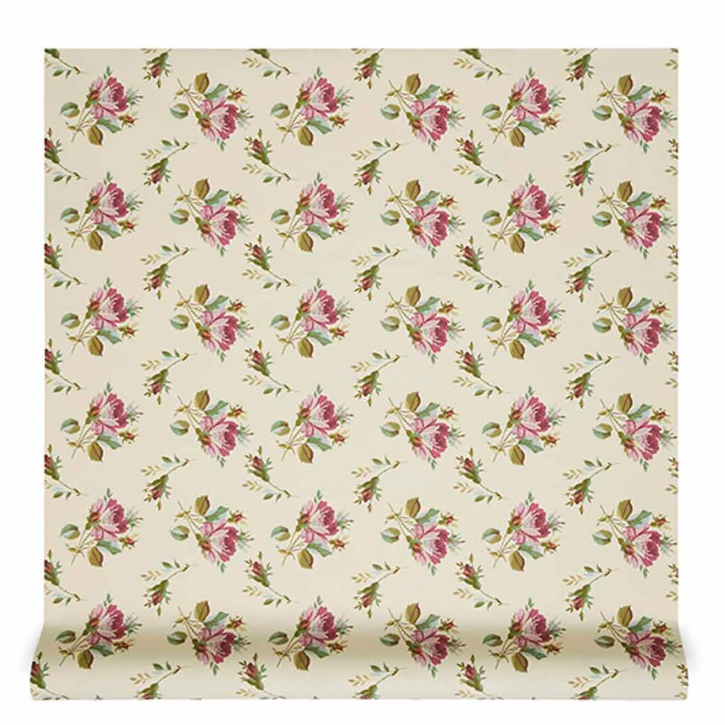 Gucci Vintage Rose Printed Wallpaper
