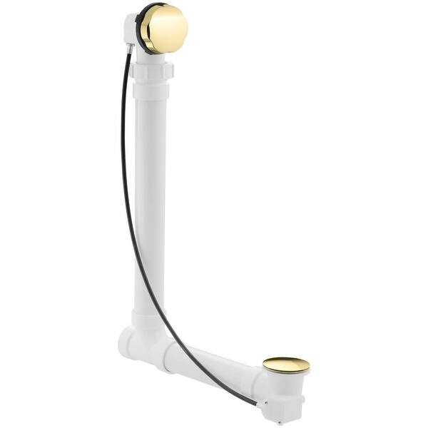 Shop Kohler K 7213 Clearflo 1 1 2 Tub Drain Kit With Overflow And Pvc Overstock 17798776