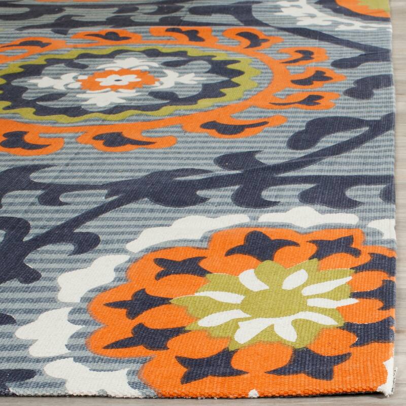 SAFAVIEH Handmade Cedar Brook Theodocia Modern Cotton Rug