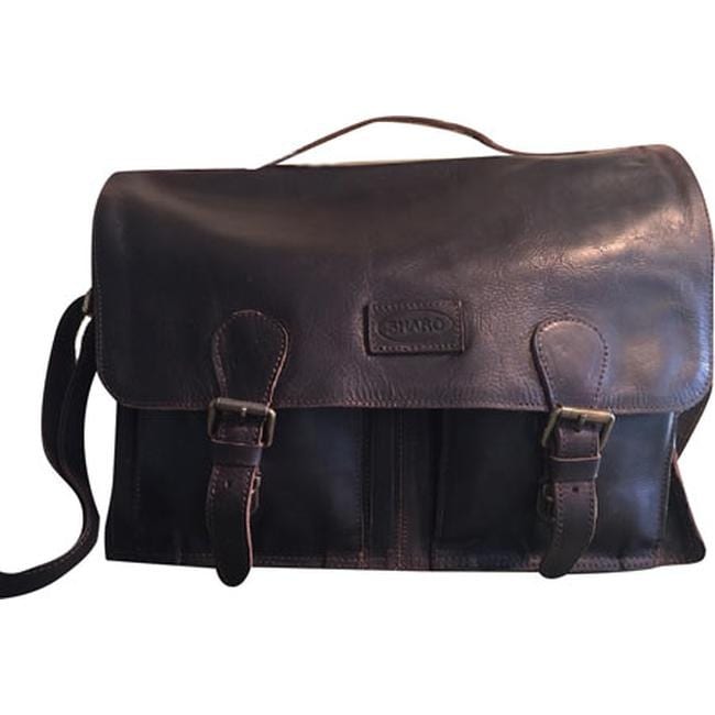 womens leather laptop messenger bag