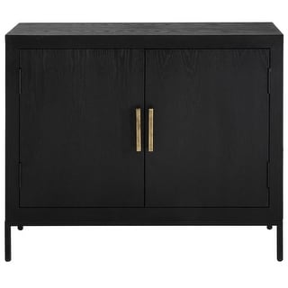 Uttermost Front Range Dark Oak 2 Door Cabinet - 40.25 W X 32.5 H X 11.625 D (in)
