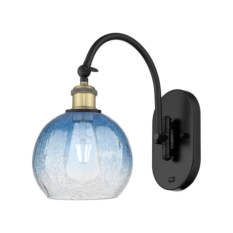 Innovations Lighting Endless Possibilities Ballston - Brookhaven Globe - 1 Light 8" Swiveling Sconce