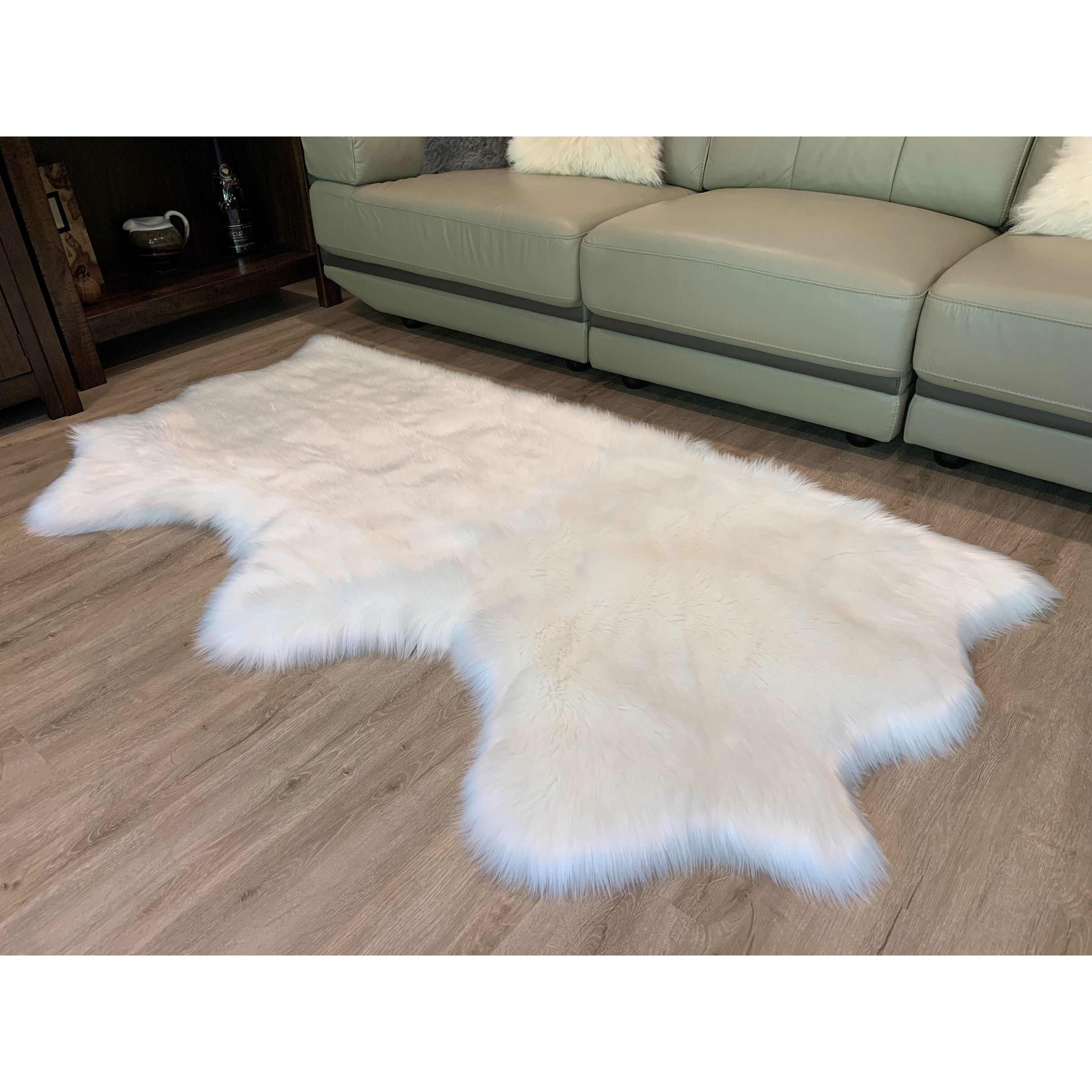 Faux Sheepskin, 3' x 5' Area Rugs Bed Bath & Beyond