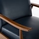 preview thumbnail 27 of 73, Sienna Upholstered Wood Push Back Recliner by Greyson Living