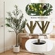 preview thumbnail 12 of 16, Artificial Olive Tree with Lifelike Fruits Fake Olive Plant Potted