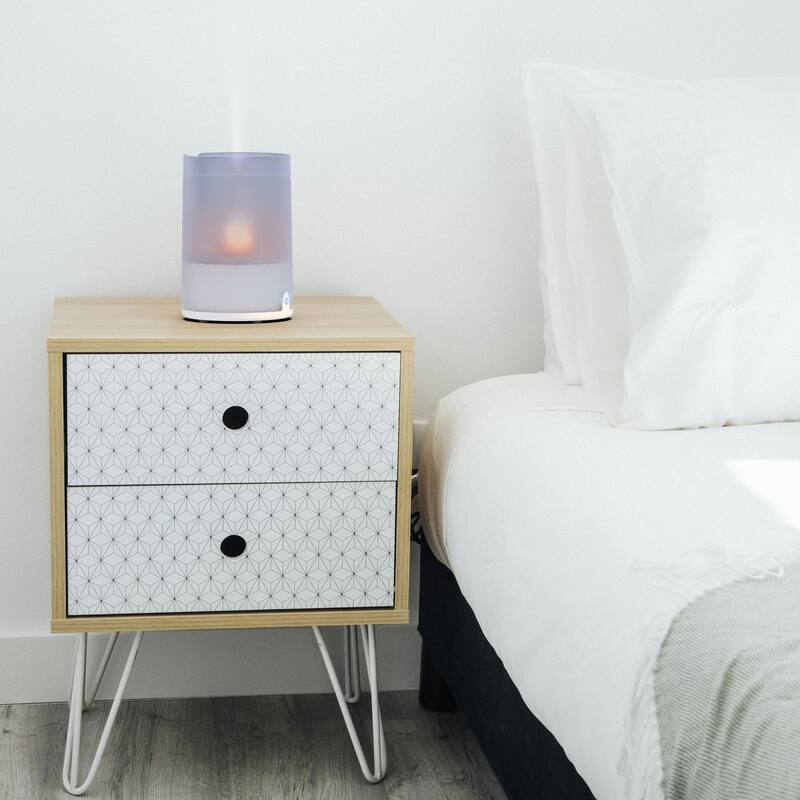 Vornado Votiv 4 Whole Room Ultrasonic Humidifier with Ambient Lighting