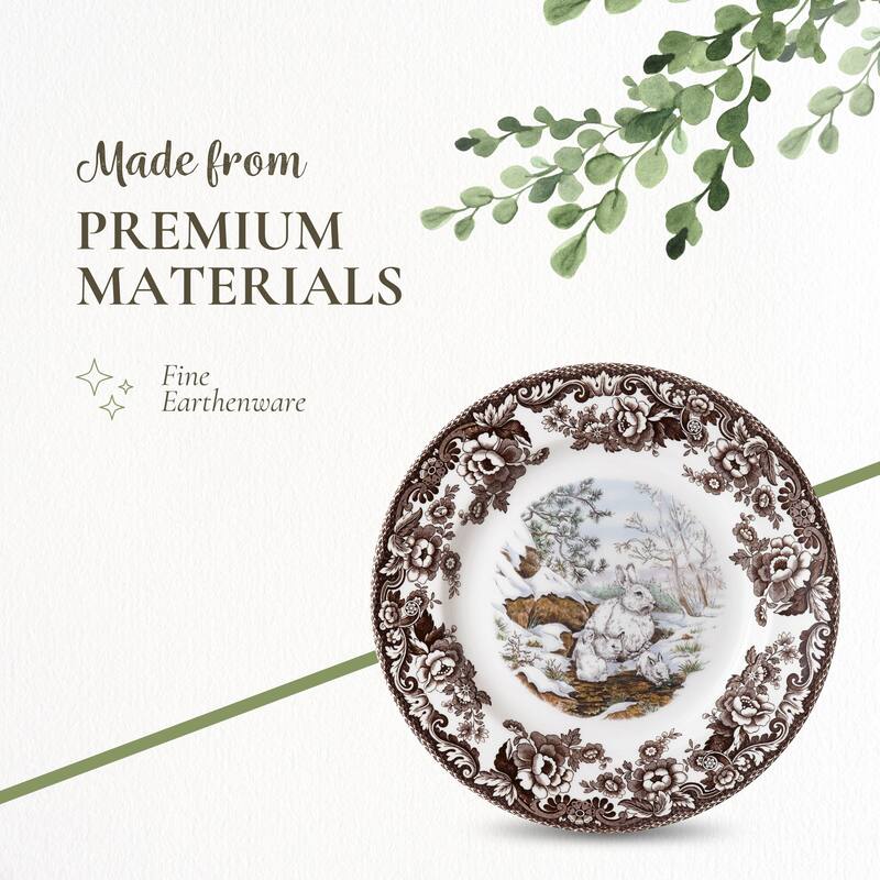 Spode Woodland Salad Plate Assorted Animals