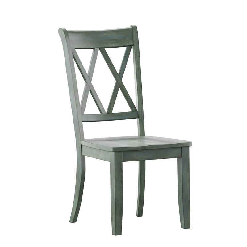 Eleanor X Back Wood Dining Chair (Set of 2) by iNSPIRE Q Classic