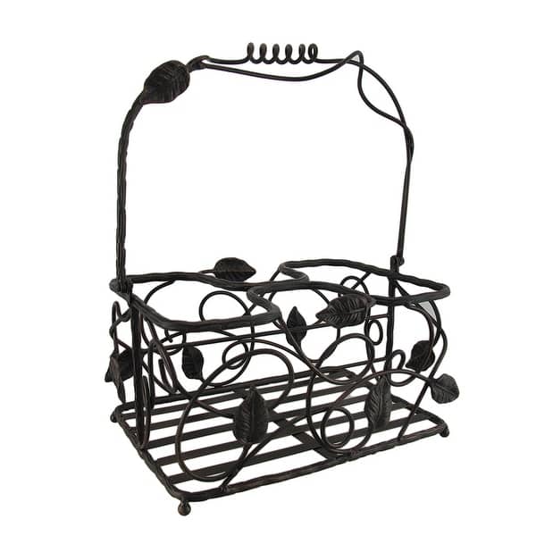 Biltmore Inspirations Arbor Vine Metal Table Caddy - 6 X 11 X 7.5 inches -  Bed Bath & Beyond - 16750996