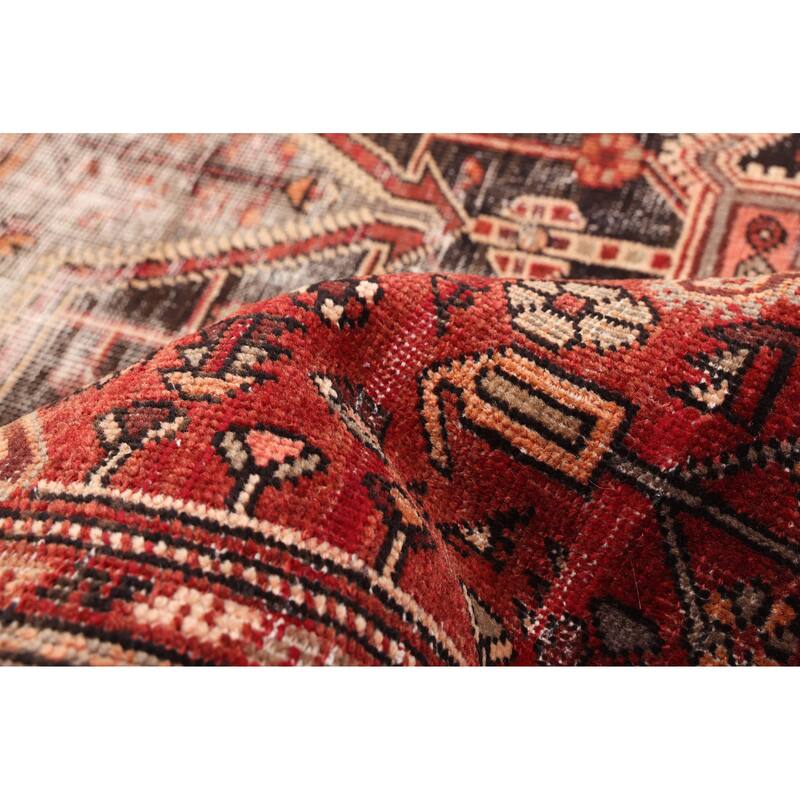 ECARPETGALLERY Hand-knotted Antalya Vintage Red Wool Rug - 3'9 x 6'0