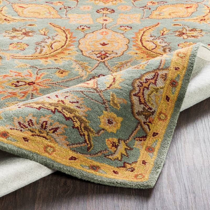 Hand-Tufted Alton Floral Wool Rug (5' x 8')