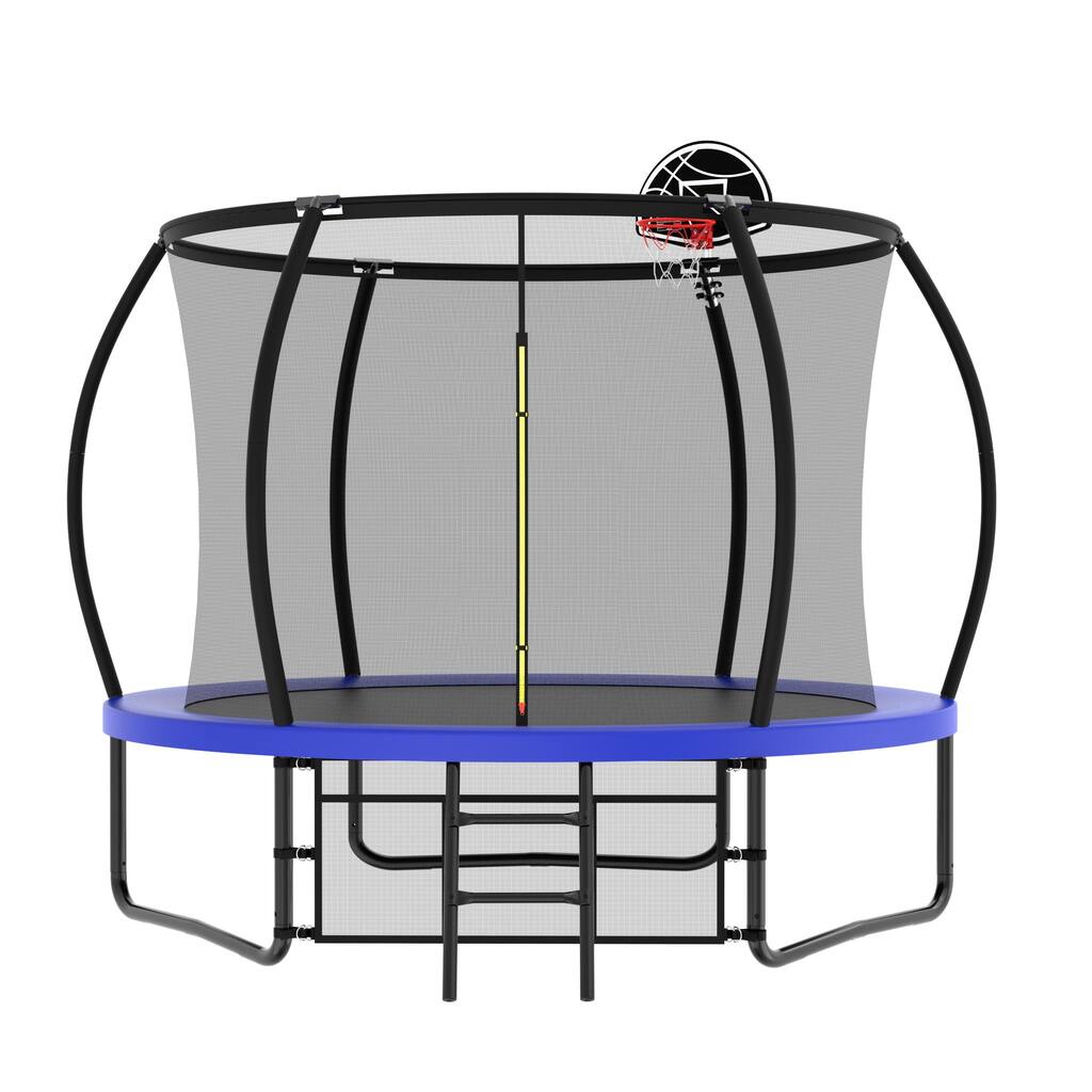 Spacious Design Trampoline Solid Base Structure, Safety Pad For Kid