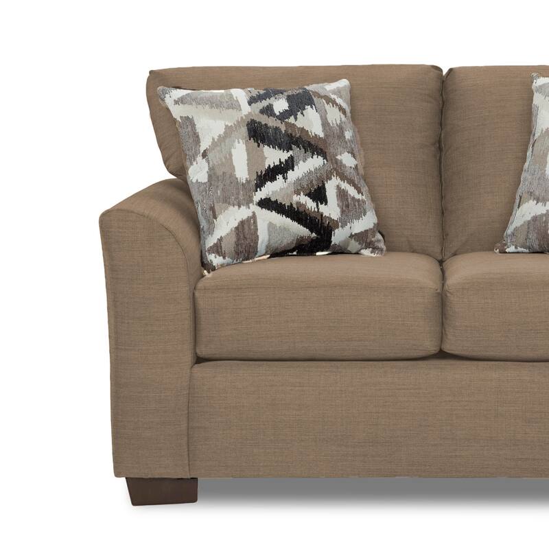 SofaTrendz Josie Loveseat-Ottoman Set