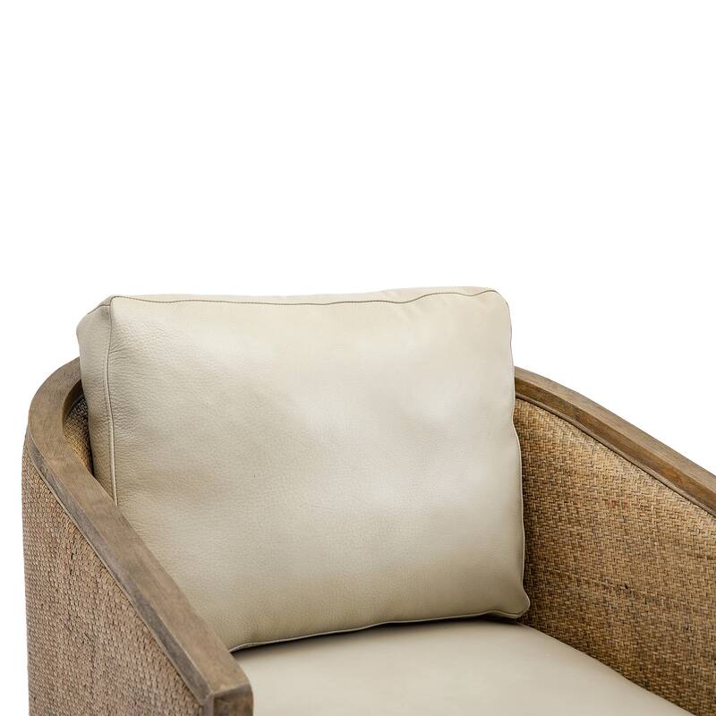 Swivel Barrel Chair, Comfy Round Accent Sofa Chair, 360 Degree Club Chair Arm Chair