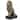 8.86 in H Lion Sitting on Plinth Figurine  Poly Resin