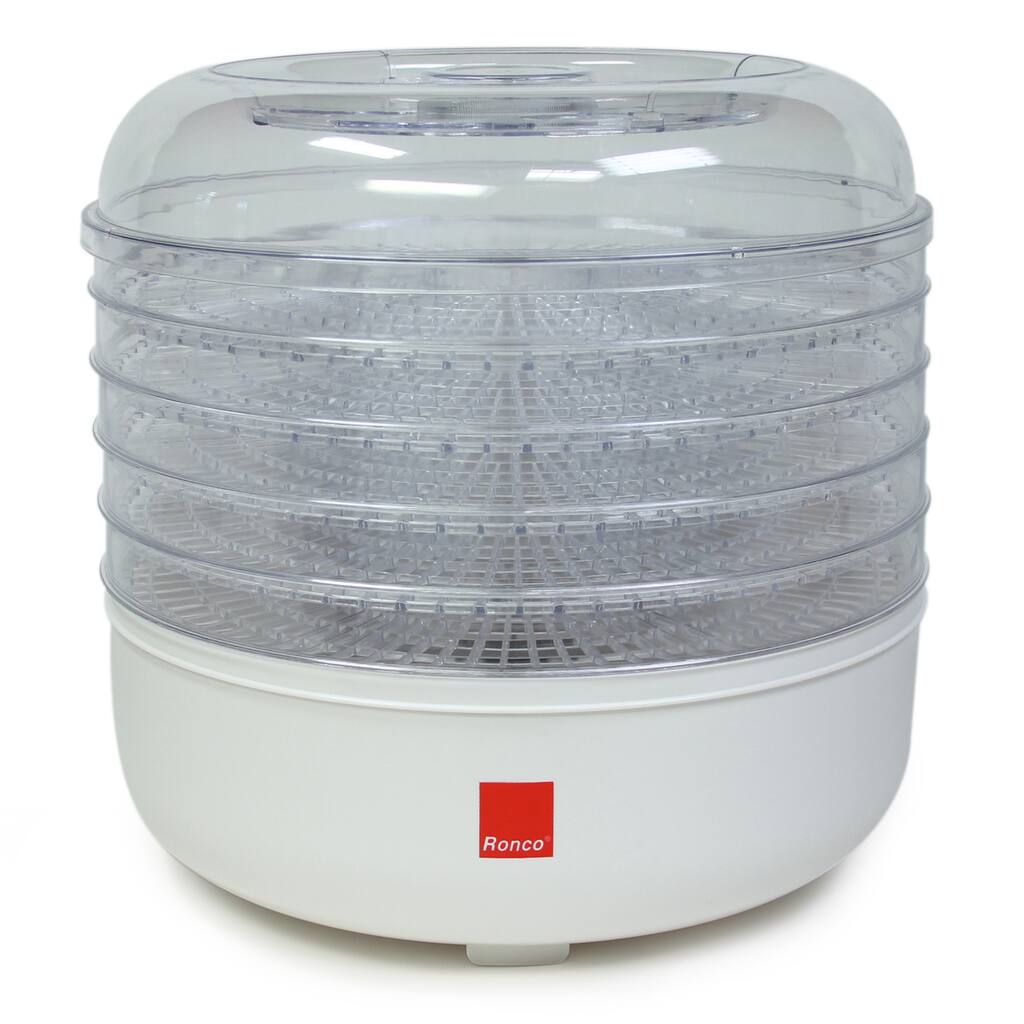 Ronco FD1005WHITE 5-Tray Electric Food Dehydrator