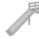 preview thumbnail 6 of 19, Merax Twin Loft Bed with Slide, Ladder