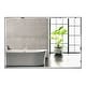 preview thumbnail 55 of 66, Rectangle Metal Framed Beveled Edge Bathroom Vanity Mirror