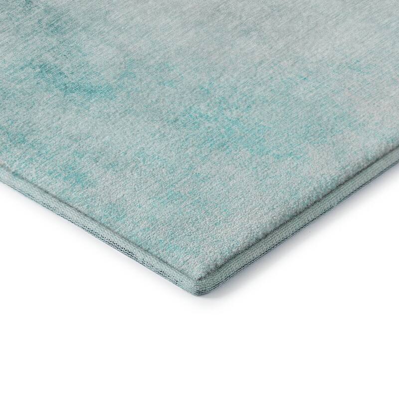 Premium Washable Super Soft Solid Ombre Mayfield Rug