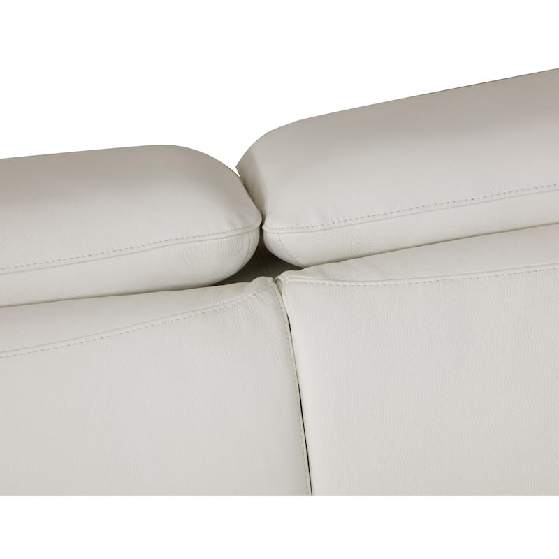 Top Grain Italian Leather Loveseat