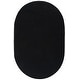 preview thumbnail 123 of 174, SAFAVIEH Handmade Braided Country Casual Lavada Rug 5' x 8' Oval - Black