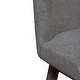 preview thumbnail 171 of 176, Amalie Upholstered Bar Stool, Swivel Counter Height Stool with Solid Wood Frame